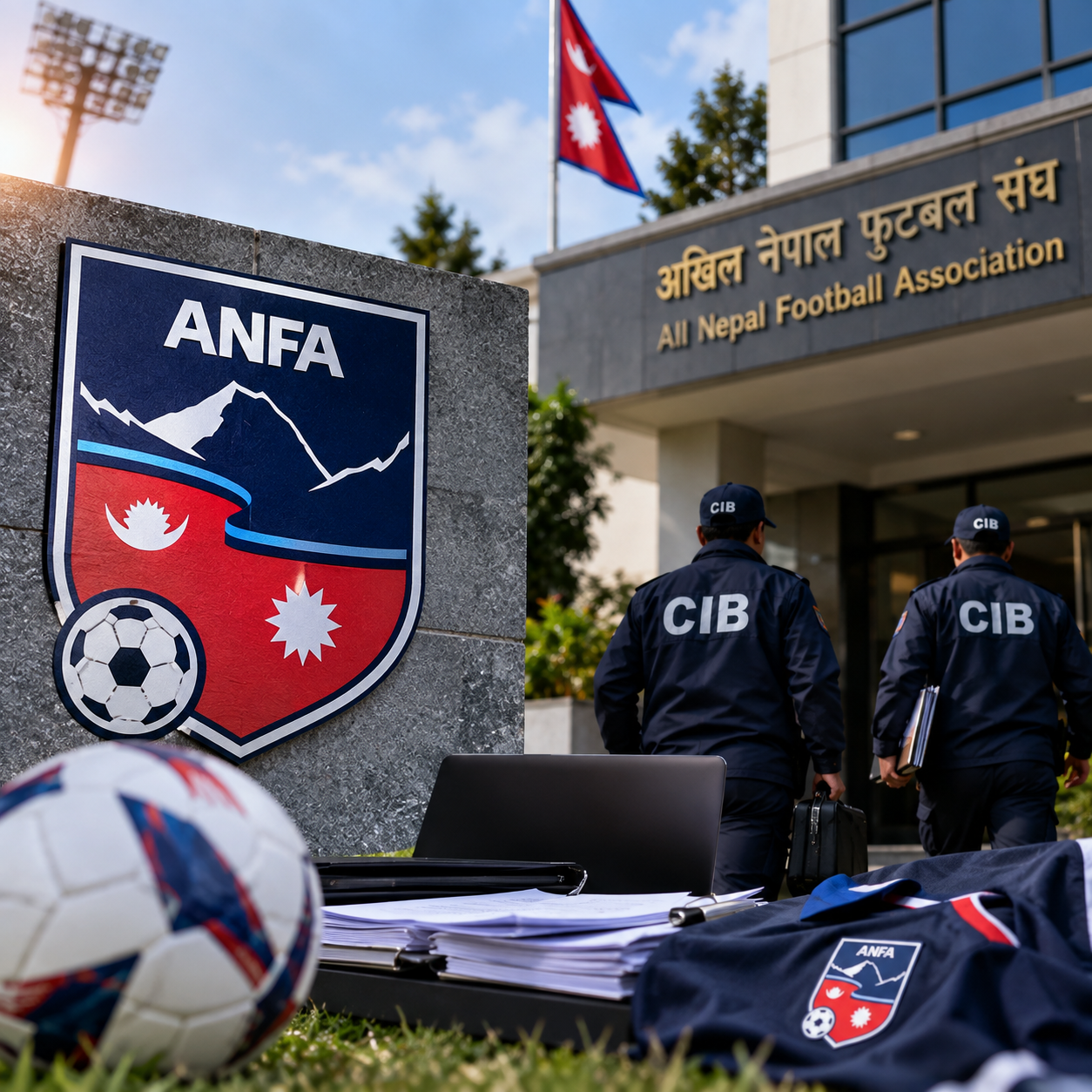  ANFA माथि CIB अनुसन्धान, दुई अधिकारी पक्राउ 