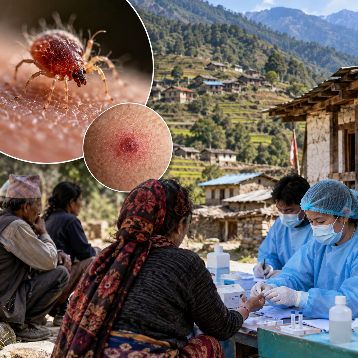 सल्यानमा स्क्रब टाइफस संक्रमण तीव्र, परीक्षण गरिएका झन्डै एकतिहाइमा संक्रमण 